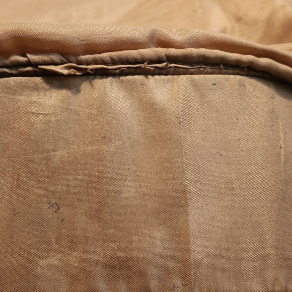 Vintage Y2k Boho Whimsigoth LeChateau Brown Tan Embroidered Beaded shoulder bag - Picture 9 of 15